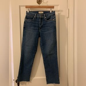 Madewell The Girljean in Clevedon Wash: Raw Hem Edition size 26